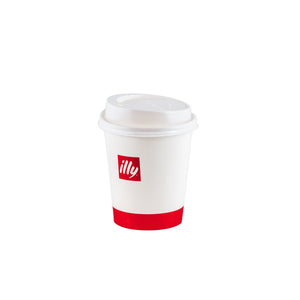 Cardboard cups illy 10oz, 80 pcs