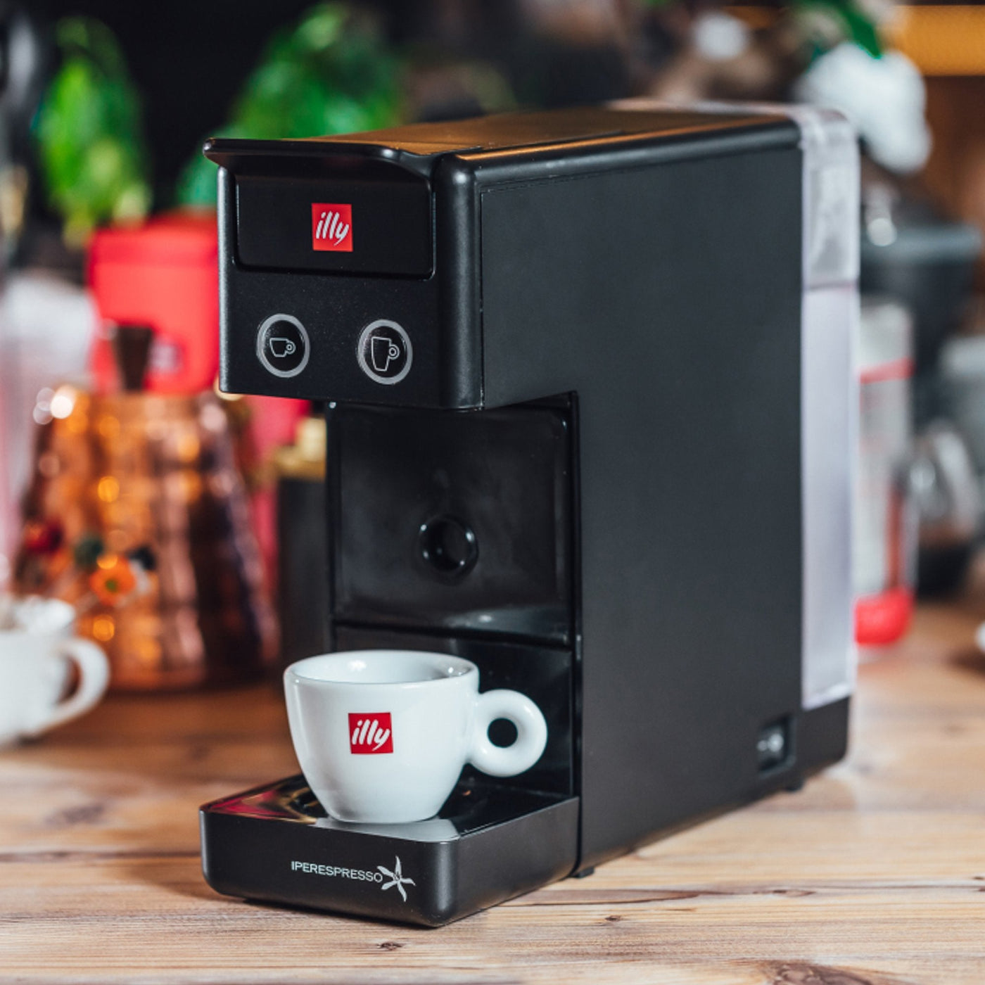 Illy Easy Espresso Machine - Red