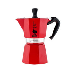 Bialetti 6 Cup Moka Stovetop Espresso Maker, Red